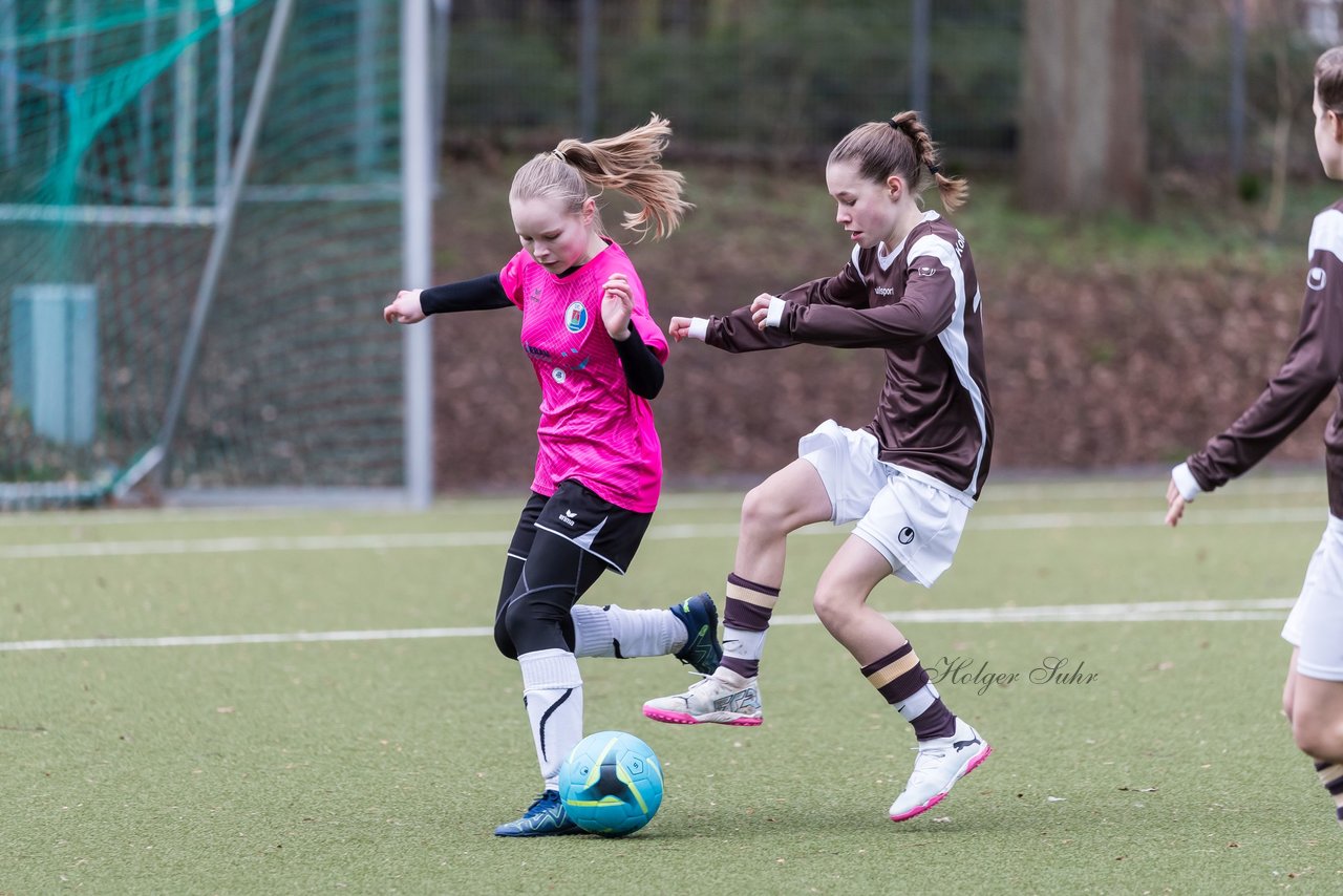 Bild 110 - wCJ Komet Blankenese - VfL Pinneberg : Ergebnis: 1:1